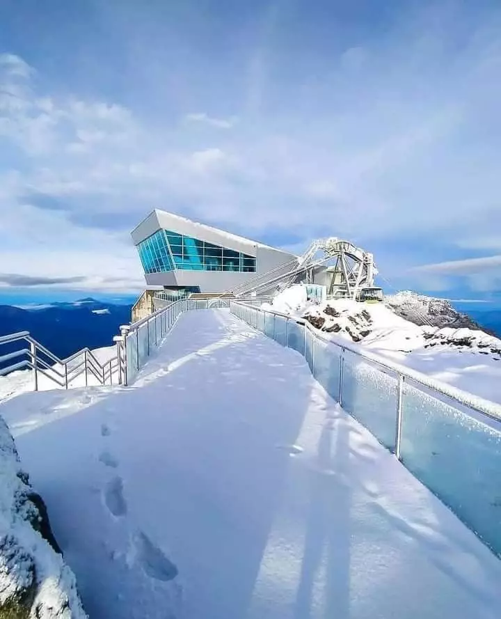 Estación Pico Espejo teleferico de merida