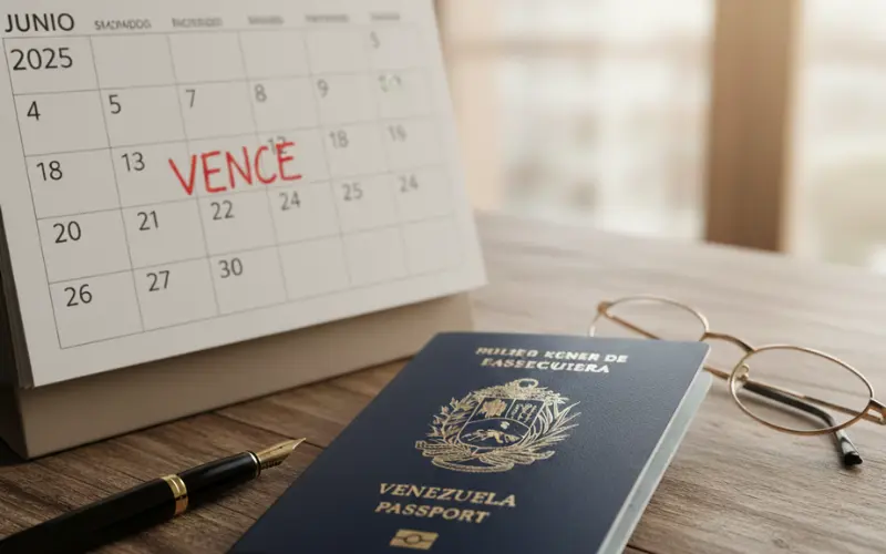 pasaporte venezolano vencido